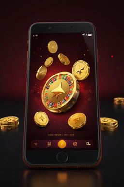 Smartphone with Gambiva casino app